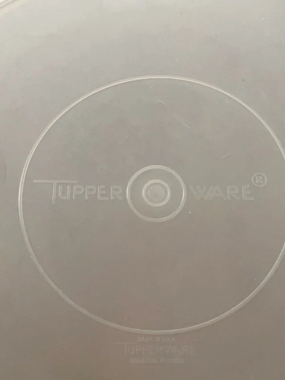 Tupperware this product